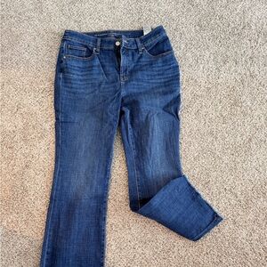 Chico's Dark Blue Boot Cut Jeans